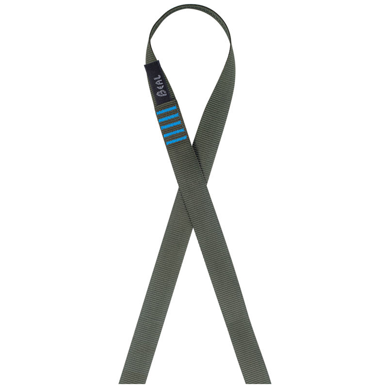 FLAT SLINGS 30MM ARMY GREEN (Pack of 5)