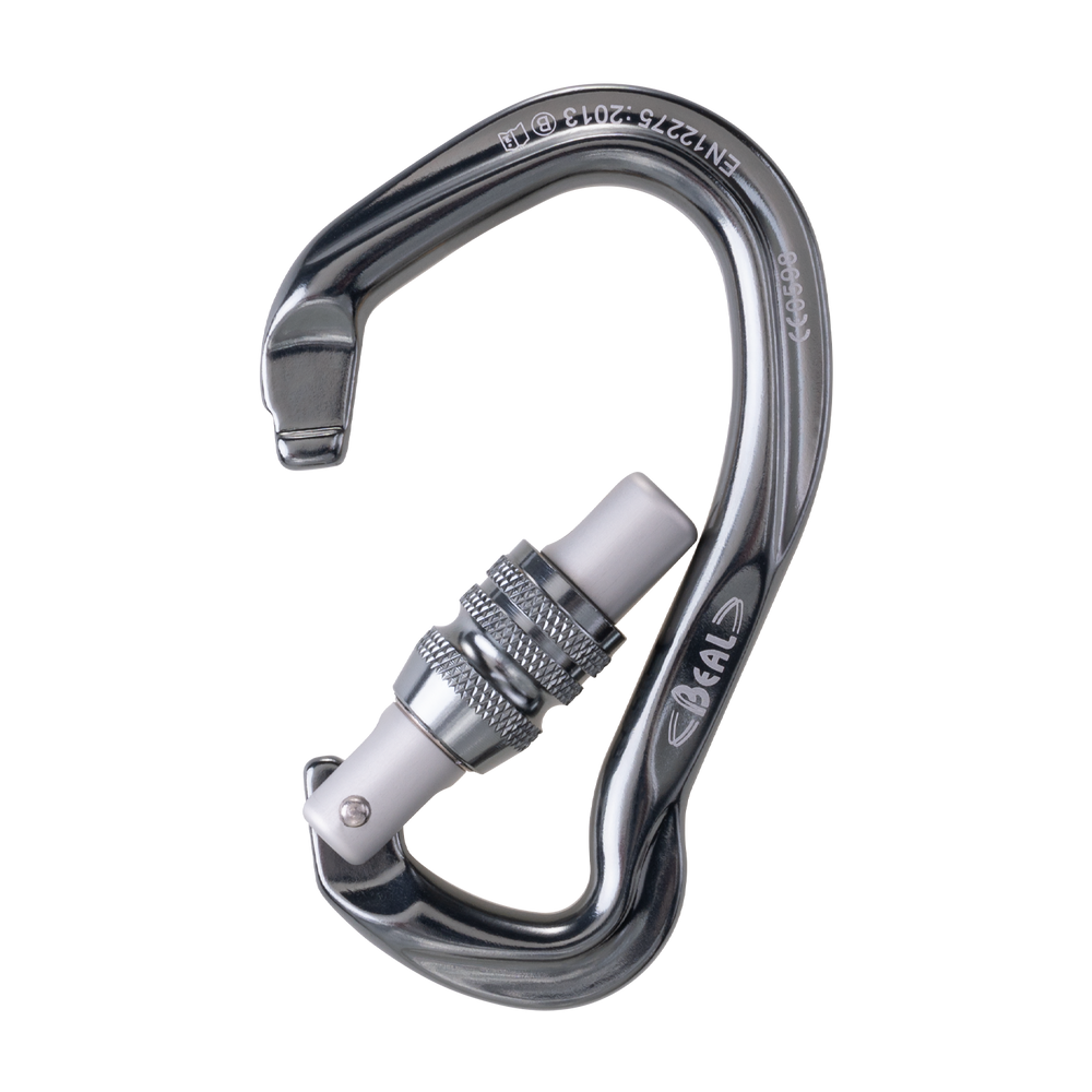 BE LINK SCREW – Asymmetrical Screw-Lock Carabiner for Anchors and ...