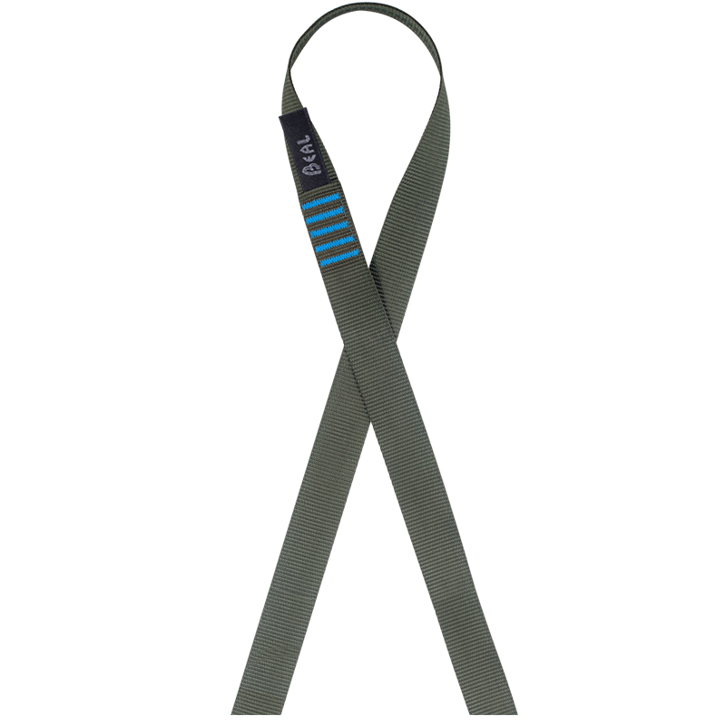 FLAT SLINGS 30MM ARMY GREEN (Pack of 5)