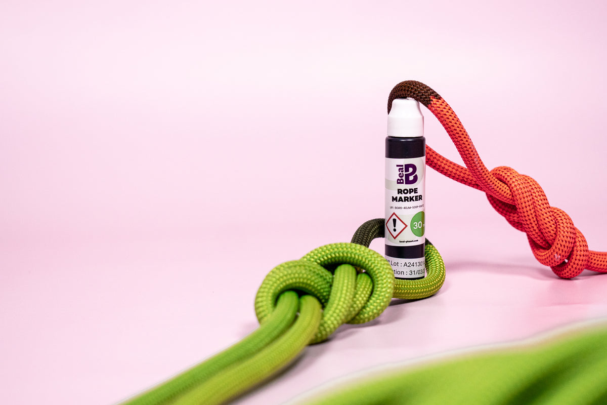 Marking Rope With Powder BEAL I Ropes & Gear for Climbing, Height Work, and Vertical Exploration