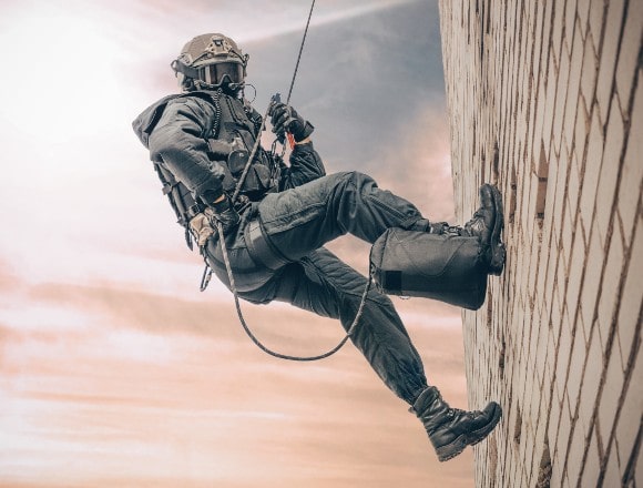 The benchmark tactical rope for special forces